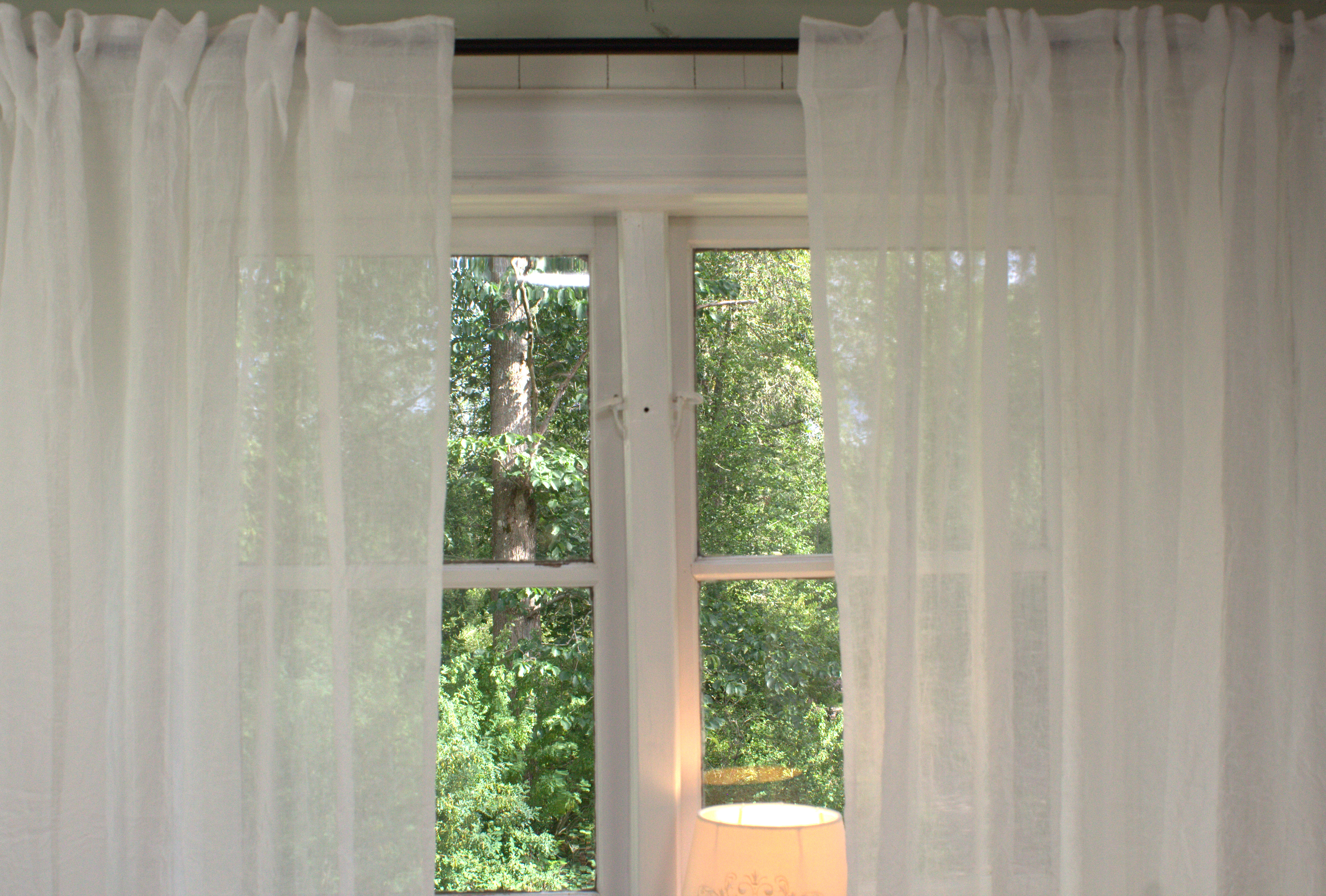 Vorhang LIA Offwhite Gardinen Schal 130x240 cm 2 Stück Loft Crincle  KnitterStyle | Neu | Zauberhafter Landhausstil