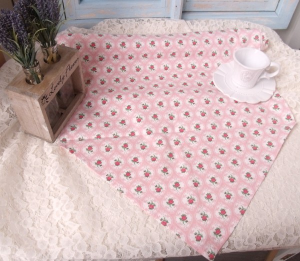 Tischläufer LOVE ROSE 50x160 cm Rosa Rot