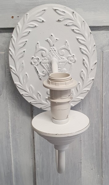 Wandlampe DIANA Weiß E14 Landhaus