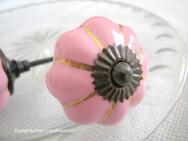 Schrankknopf ROSA GOLD Türknopf | Möbelknöpfe & Griffe | Dekoration