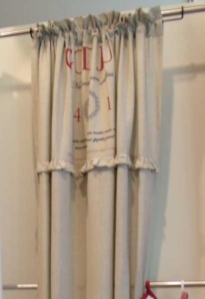 Vorhang JUL SAND ROT Gardine 115x240 Cm 2 Stück