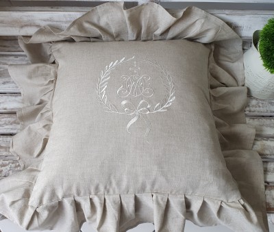 B Ware Stuhlkissen oder Kissen Bezug AMALIE SAND Volant 4 Seiten skandinavischer Landhausstil Baumw B Ware Stuhlkissen oder Kissen Bezug AMALIE SAND Volant 4 Seiten skandinavischer Landhausstil Baumw