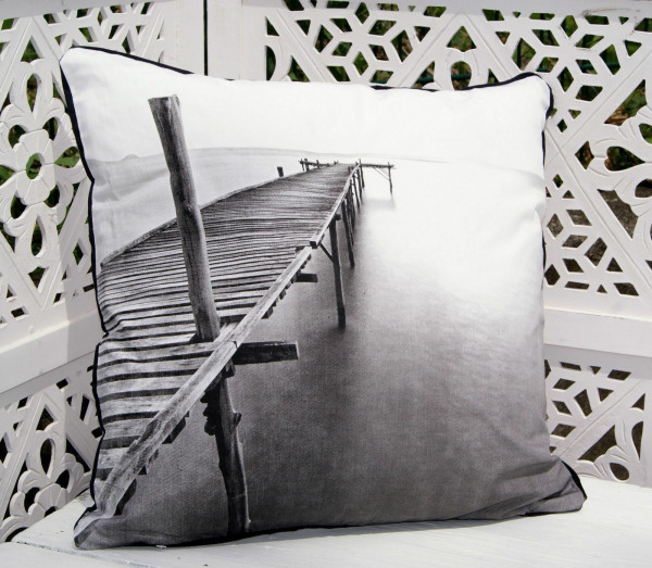 Kissenbezug NICO BRÜCKE 45x45 cm Tiere Baumwolle Kissen Hülle
