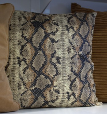 Kissen Bezug Hülle LILLY 45 x 45 beige braun schwarz Animal Print Kissen Bezug Hülle LILLY 45 x 45 beige braun schwarz Animal Print