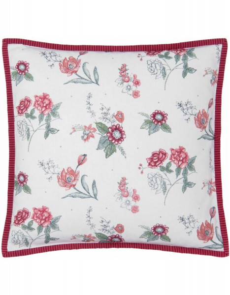 Kissenbezug JOANA 40x40 cm WeißVintage Baumwolle