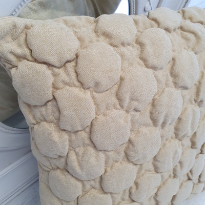 Vorschau: Kissen Bezug Hülle BUBBLE Gold 48 x 48 cm Landhaus Sofa Kissen Vorschau: Kissen Bezug Hülle BUBBLE Gold 48 x 48 cm Landhaus Sofa Kissen