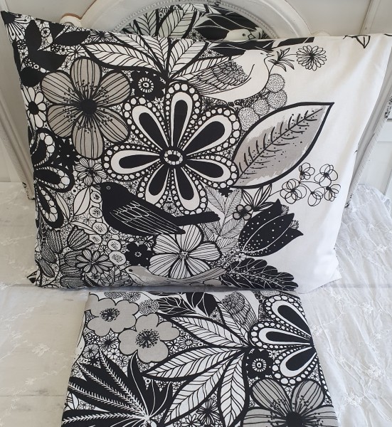 Bettwäsche ZOLA Grau 150x210 cm und 50x60 cm Baumwolle